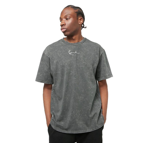 Karl Kani Ανδρική κοντομάνικη μπλούζα Small Signature Washed Heavy Jersey Skull Tee